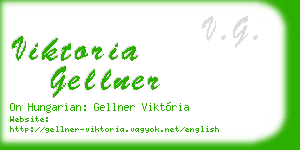 viktoria gellner business card